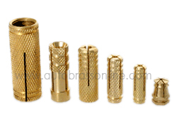 Knurling Anchors, Slotted Anchors